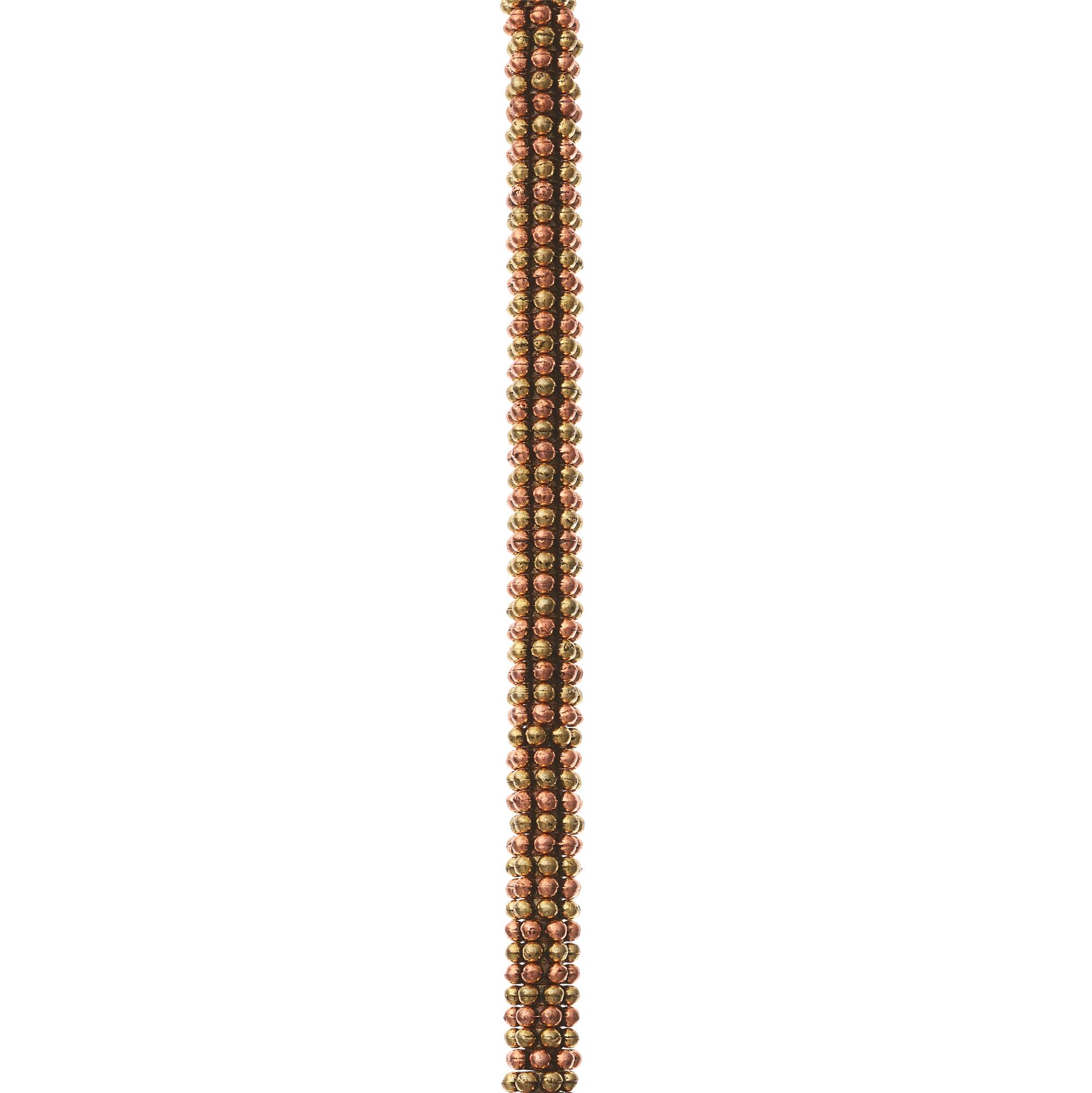 Multicolor Metal Dot Rondelle Beads, 6mm by Bead Landing™